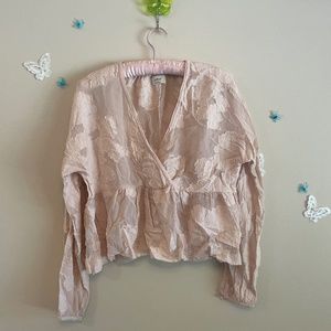 Wilfred Romantic Blush Pink Blouse